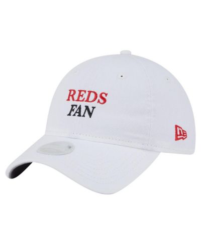 Женская регулируемая кепка New Era Cincinnati Reds 9TWENTY, белая
