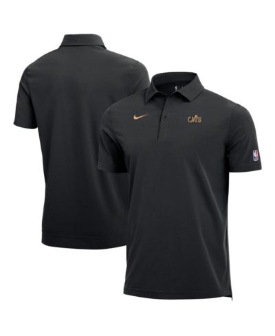 Мужская polo-рубашка Nike Black Cleveland Cavaliers 2025/26 Authentic Dri-FIT Coaches
