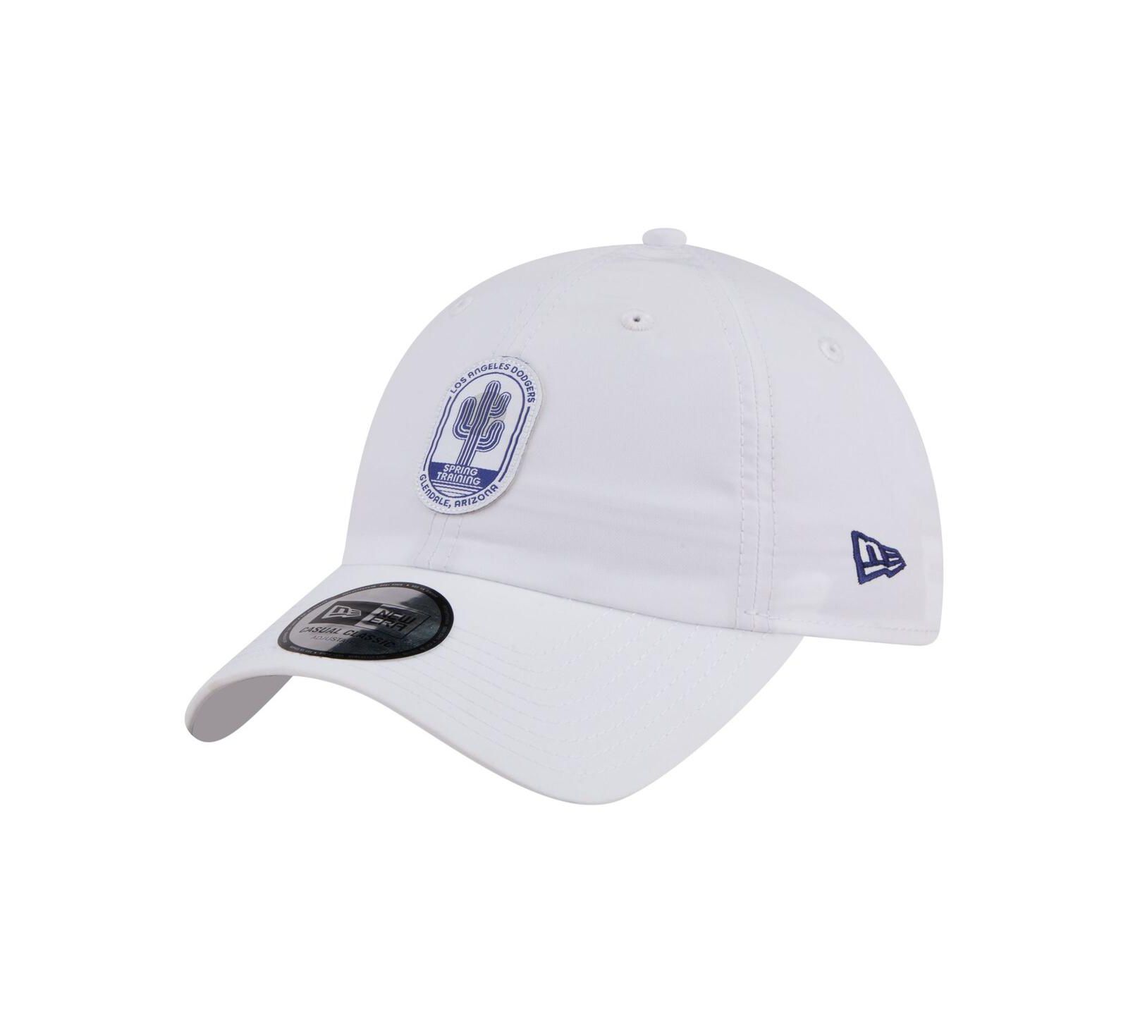 Мужская классическая регулируемая кепка New Era Los Angeles Dodgers, белая