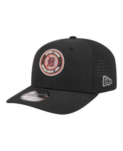Мужская регулируемая кепка New Era Detroit Tigers Circle 9SEVENTY, черная
