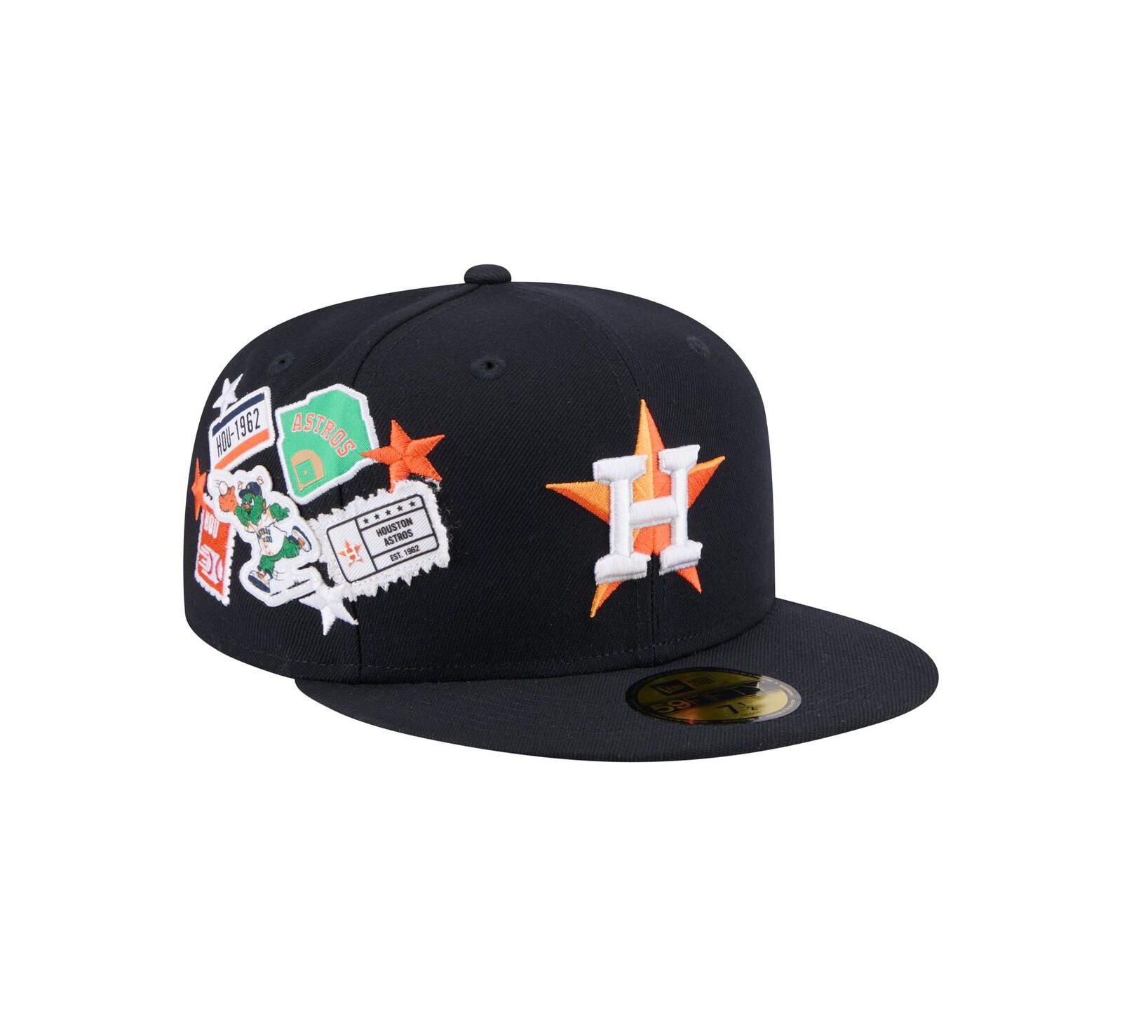 New Era Мужская кепка 59FIFTY Navy Houston Astros City Patch