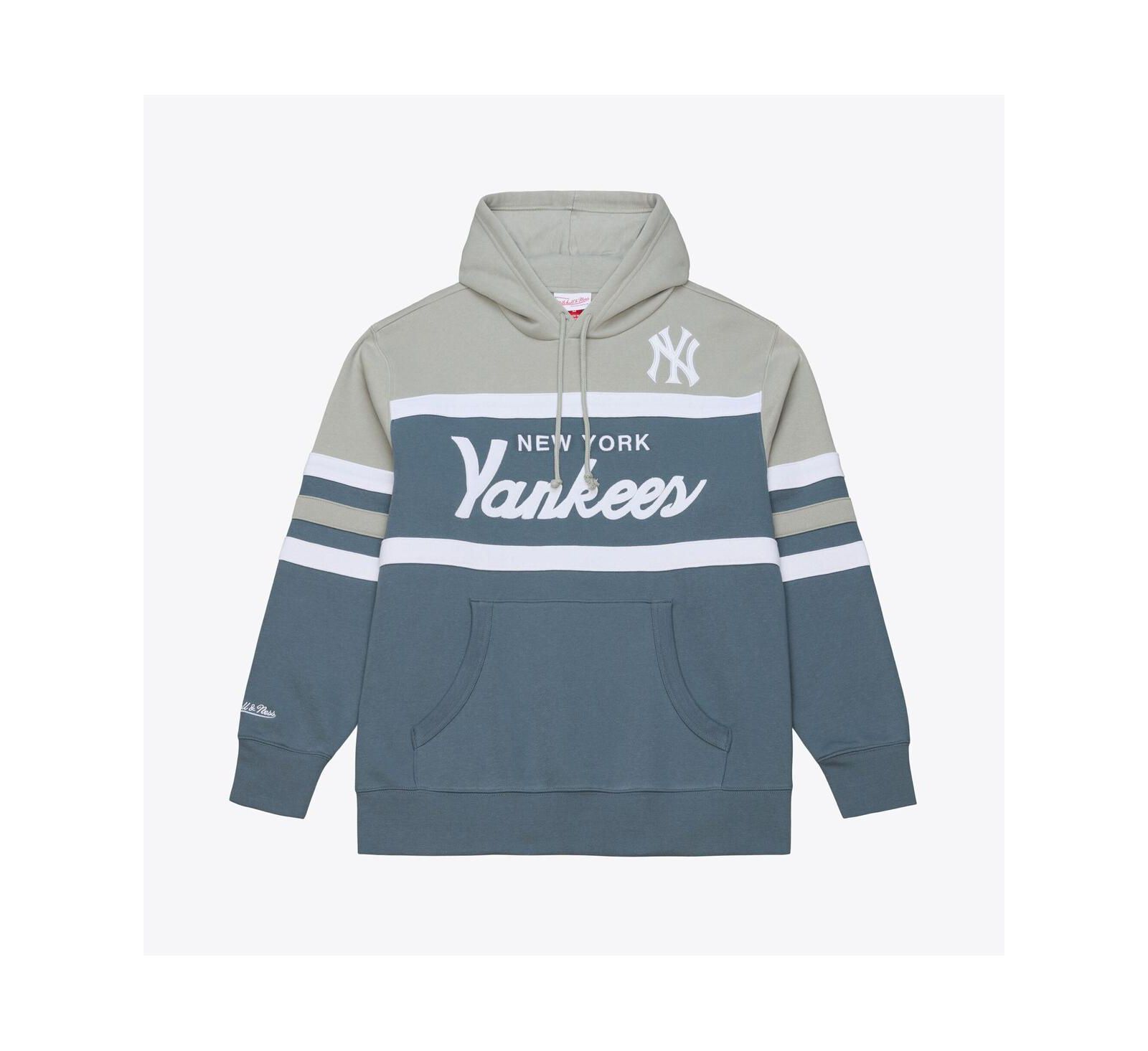 Mitchell & Ness Мужское худи New York Yankees Cooperstown Collection Gray