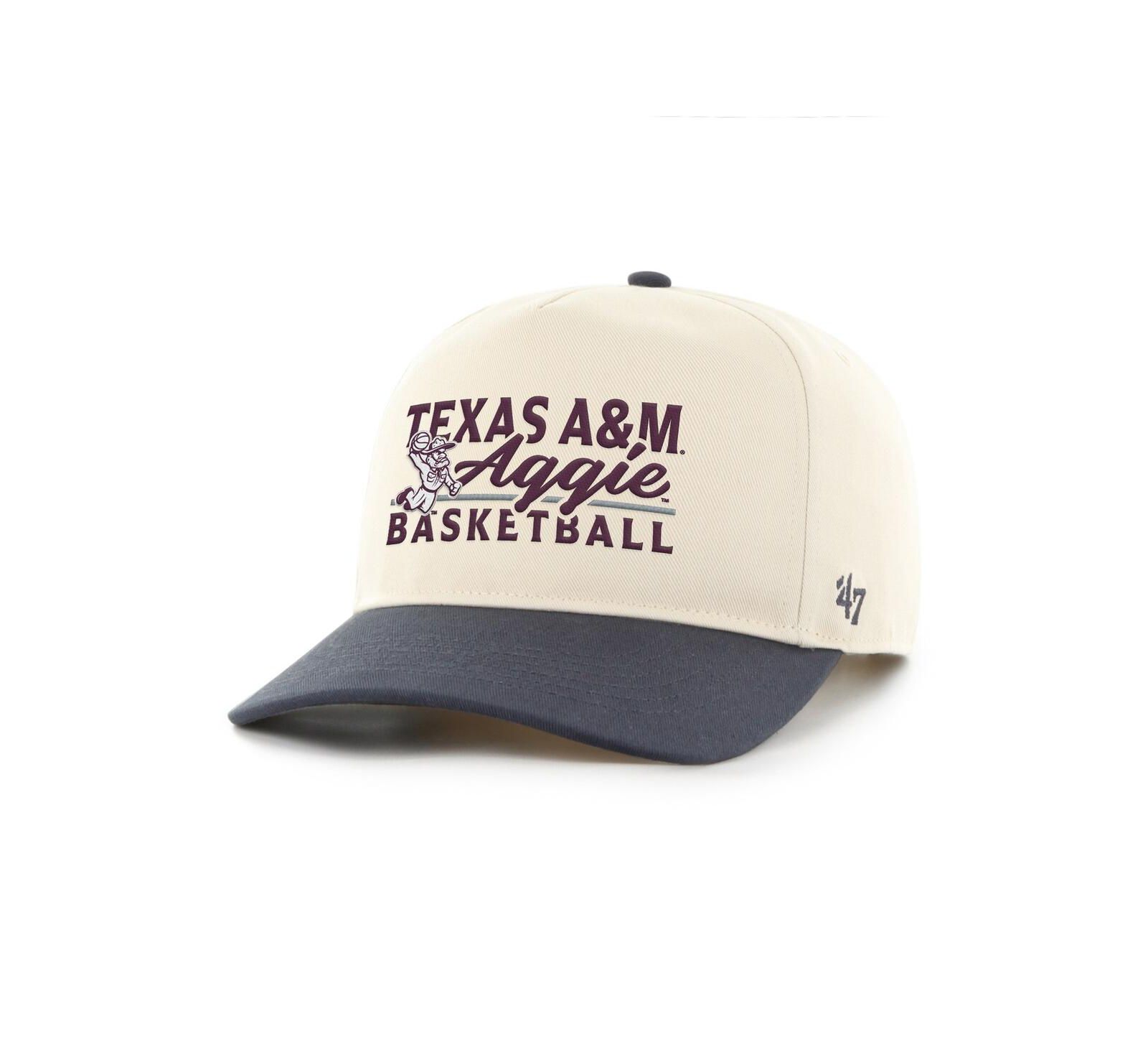 Мужская баскетбольная кепка '47 Brand Texas A&M Aggies Ol' Sarge Hitch Adjustable Hat