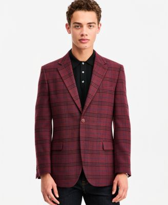 Burgundy Plaid