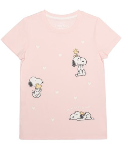 Epic Threads Girls' 7-16 Snoopy Poses Graphic Print T-Shirt, Macy's Exclusive