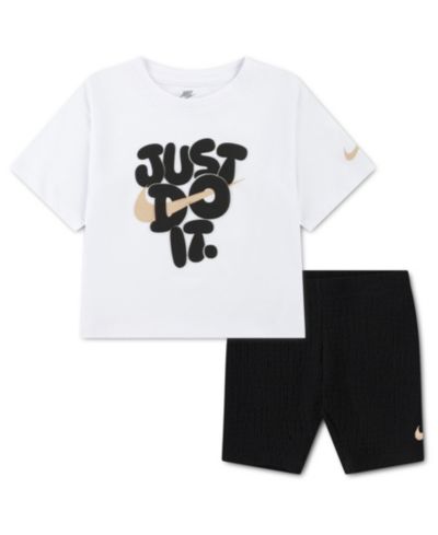 Nike Детский комплект из футболки и шорт Bold Play 4-6X