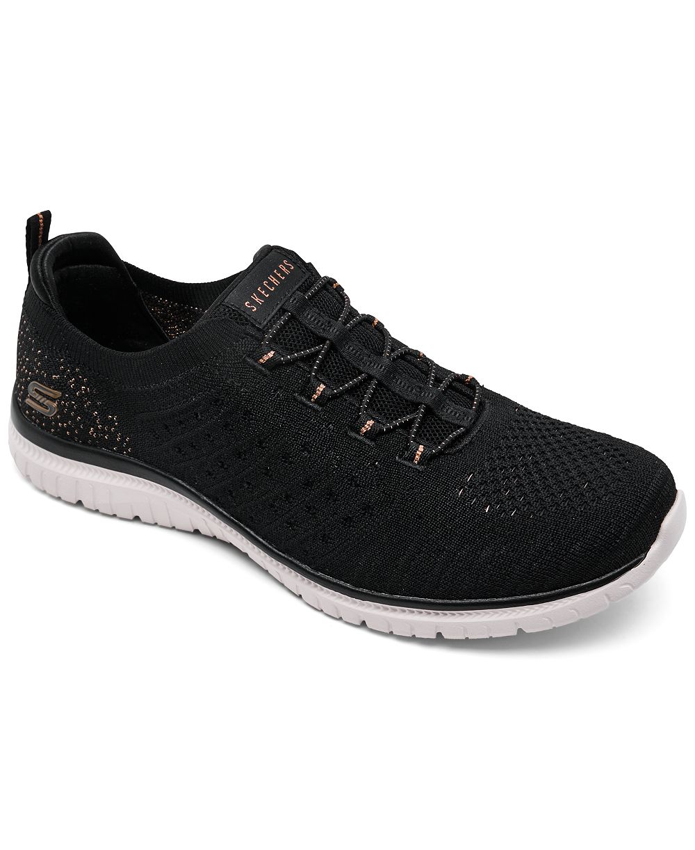 Skechers женские кроссовки для ходьбы Virtue Copper Dream широкой ширины от Finish Line