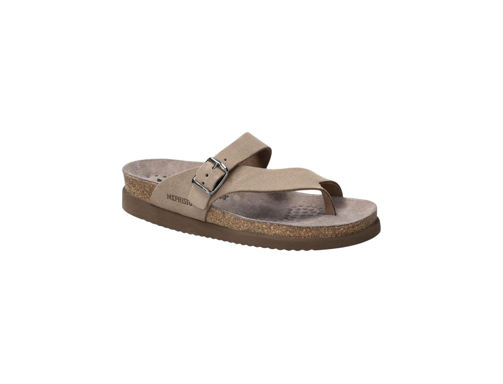 Mephisto Женские кожаные сандалии Helen Classics из бархата