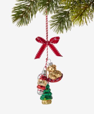 Holiday Lane Christmas Cheer Pendant Ornament, Macy's Exclusive