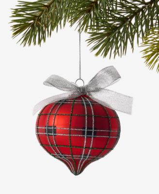 Holiday Lane Cozy Cabin Onion Ball Ornament, Macy's Exclusive