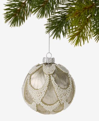 Елочная игрушка Holiday Lane Jeweled Classics шар, эксклюзив Macy's