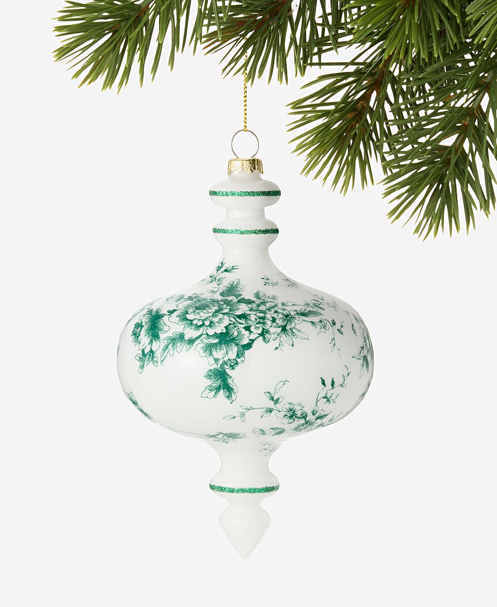 Украшение Holiday Lane Holiday Toile Drop Ornament, эксклюзив Macy's