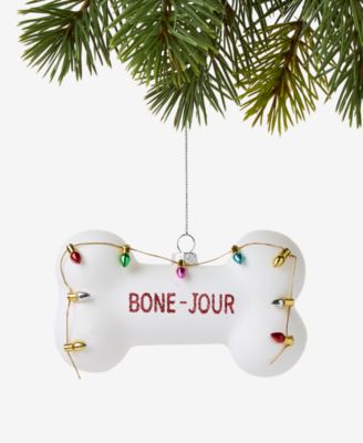 Holiday Lane Pets Dog Bone Ornament, Macy's Exclusive