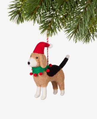 Рождественский фетровый украшение в виде собаки Pets от Holiday Lane, эксклюзив Macy's