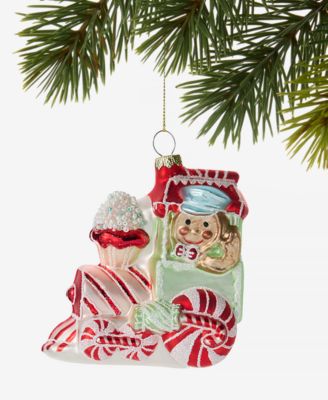 Holiday Lane Nutcracker Sweets Train Ornament, Macy's Exclusive