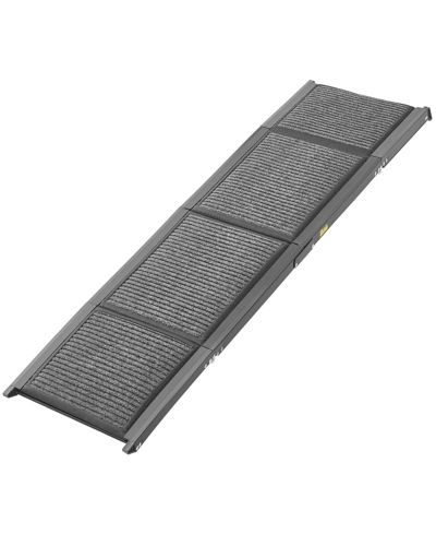 COZITO 63 Folding Dog Ramp 17 Wide, Non-Slip Surface, Supports up to 250 lbs