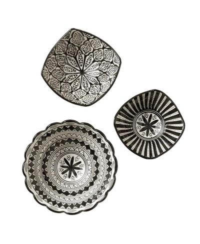 Verve Culture Ceramic Safi Set of 3 Nesting Bowls