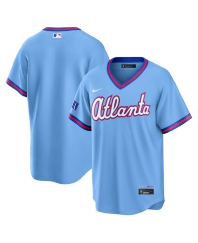 Мужская джерси Nike Powder Blue Atlanta Braves 2026 City Connect Stadium