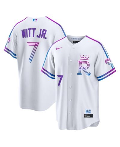 Джерси Nike Bobby Witt Jr. White Kansas City Royals 2026 City Connect Stadium Мужской