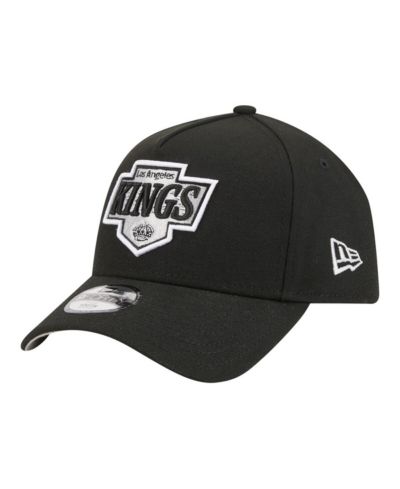 New Era Big Boys and Girls Black Los Angeles Kings 9FORTY A-Frame Adjustable Hat