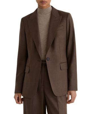 REISS Women's Tailored Single-Breasted Blazer