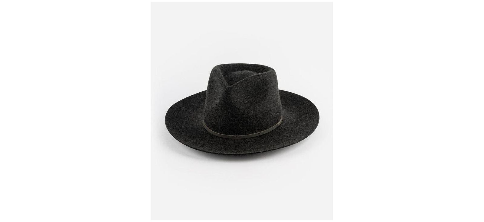 Gigi Pip Stylish Rowan Fedora Hat with Leather Band - Classic and Timeless Design