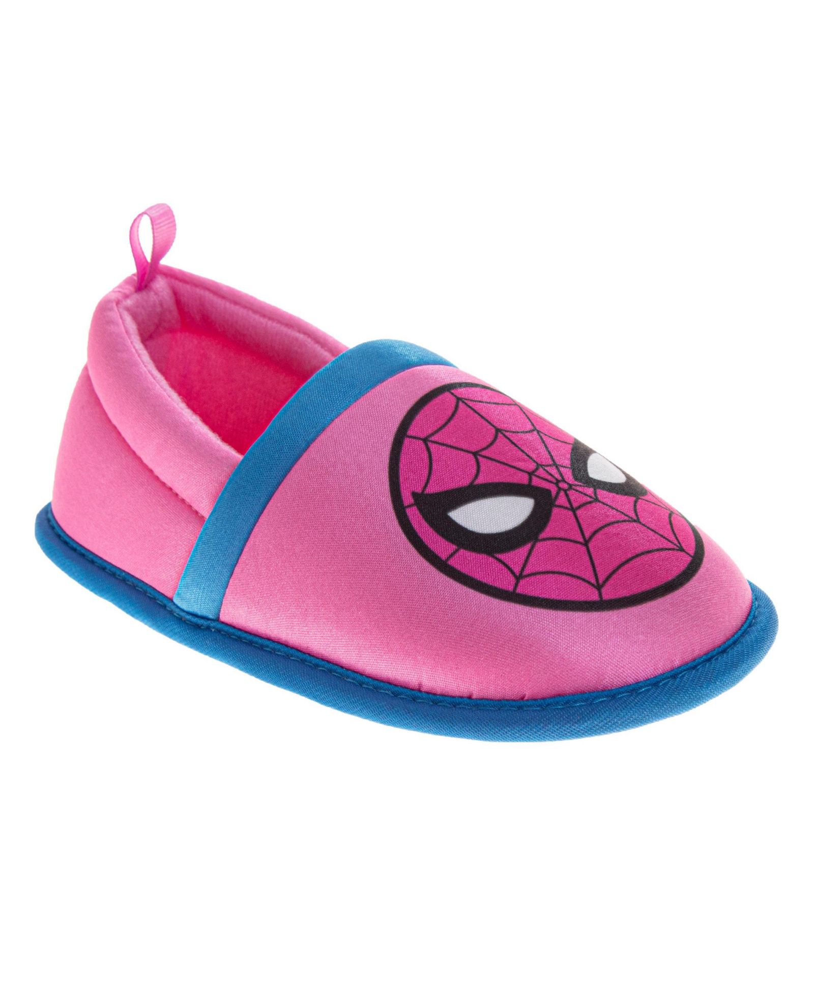 Spider-Man Spiderman Marvel Kids' Slippers Cozy, Plush, and Fun House Footwear