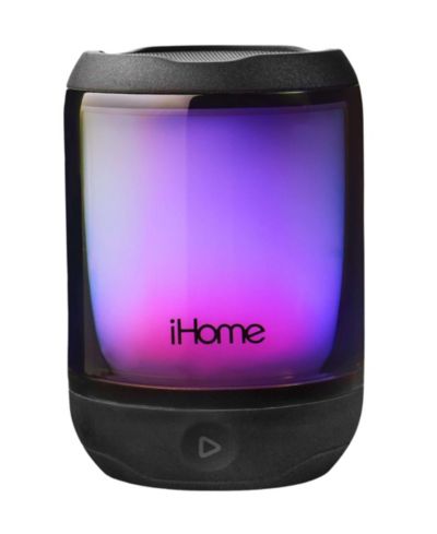 Ihome iBT800 PlayGlow Mini Waterproof Wireless Bluetooth Color-Changing Speaker