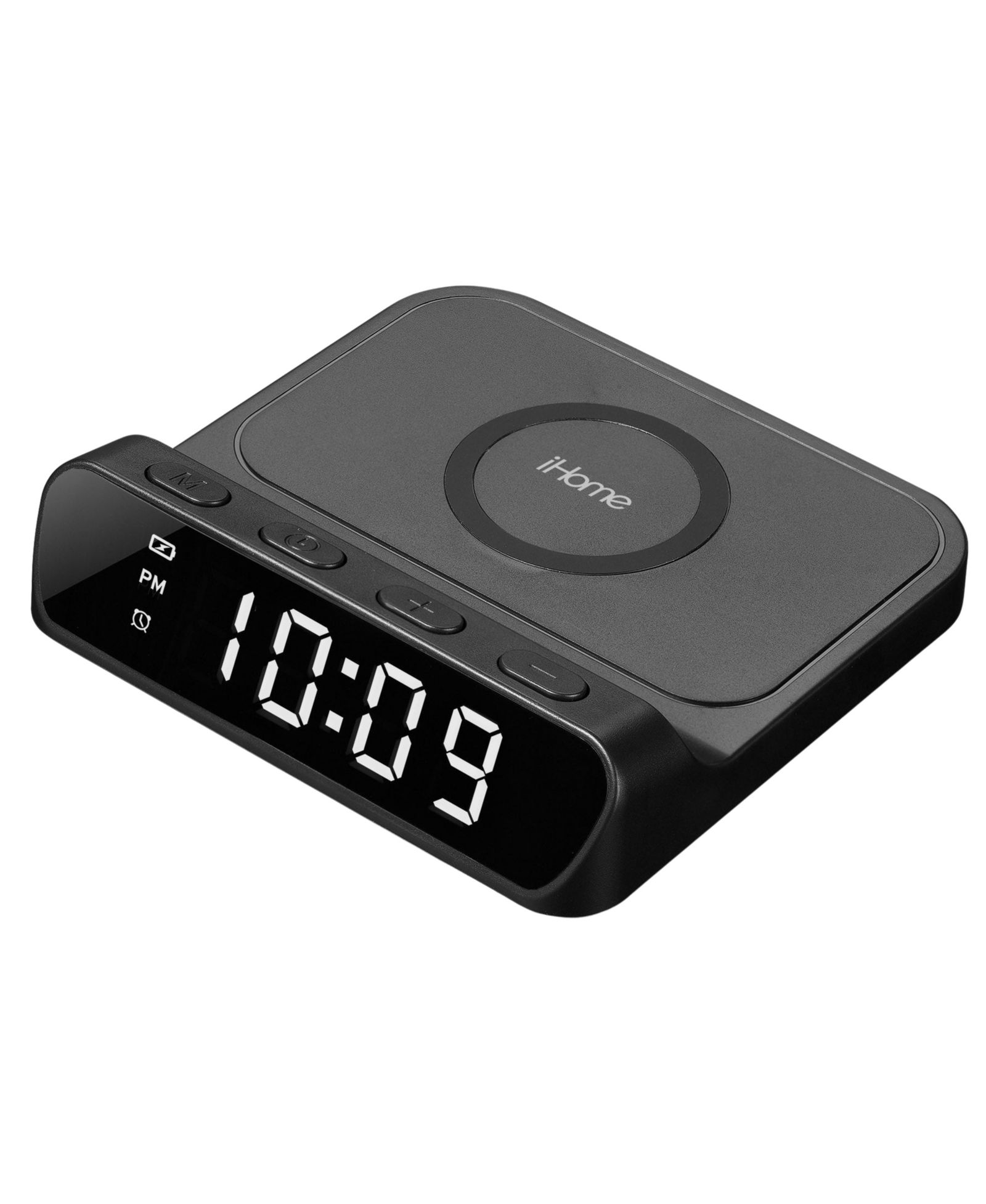 Беспроводной цифровой будильник iHome Wireless PowerBoost Wireless Charging Digital Alarm Clock