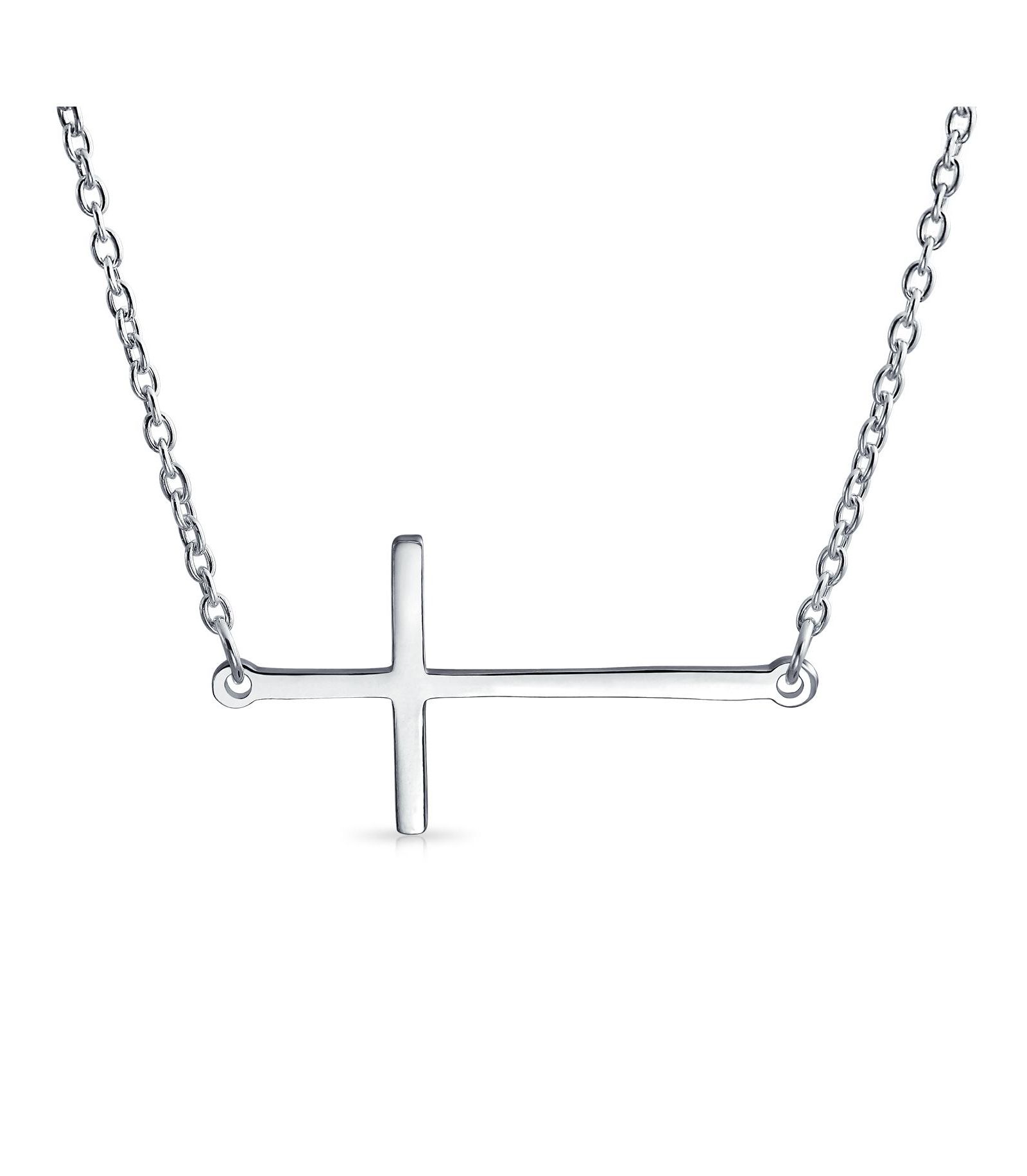 Bling Jewelry подвеска-крест из стерлингового серебра.925
