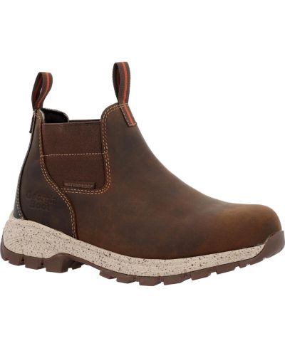 Женские водонепроницаемые рабочие ботинки Chelsea с защищенным подноском от GEORGIA BOOT