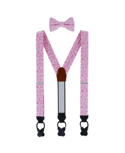 Набор TRAFALGAR Men's Hanami Cherry Blossom Burst Подтяжки и галстук-бабочка