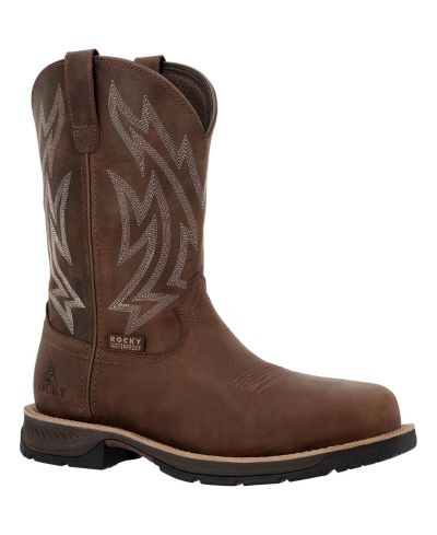 ROCKY Men's Ride LTE Waterproof Western Boot