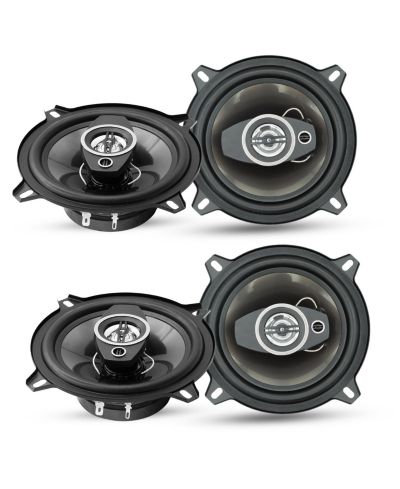 5 Core 350W 4-Ohm 2-Way Coaxial Car Door Speakers, 4-Piece Set