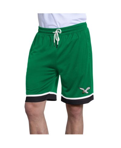 Мужские сетчатые шорты Starter Philadelphia Eagles Throwback Power Play Kelly Green