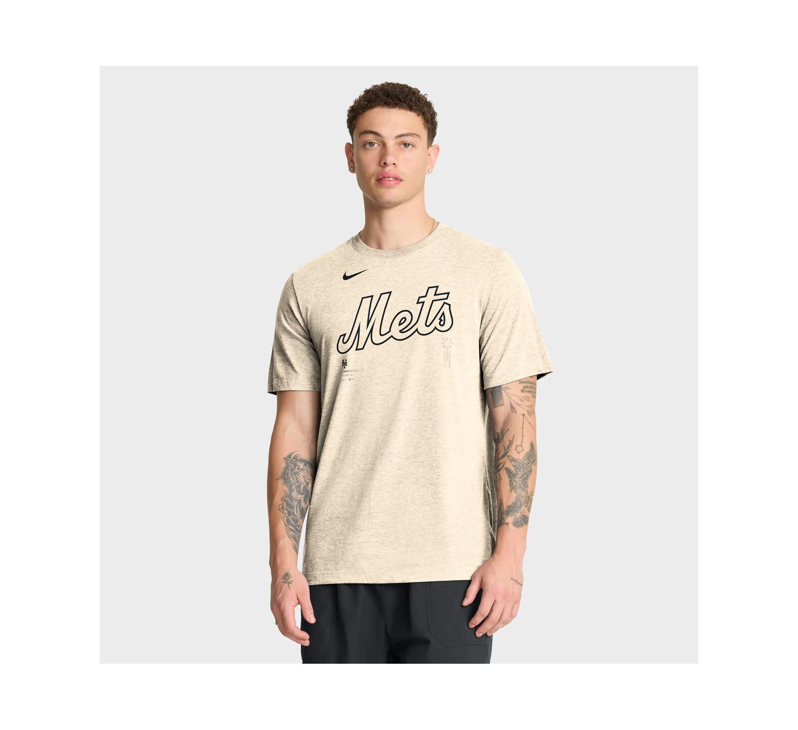 Nike Мужская футболка New York Mets Tri-Blend