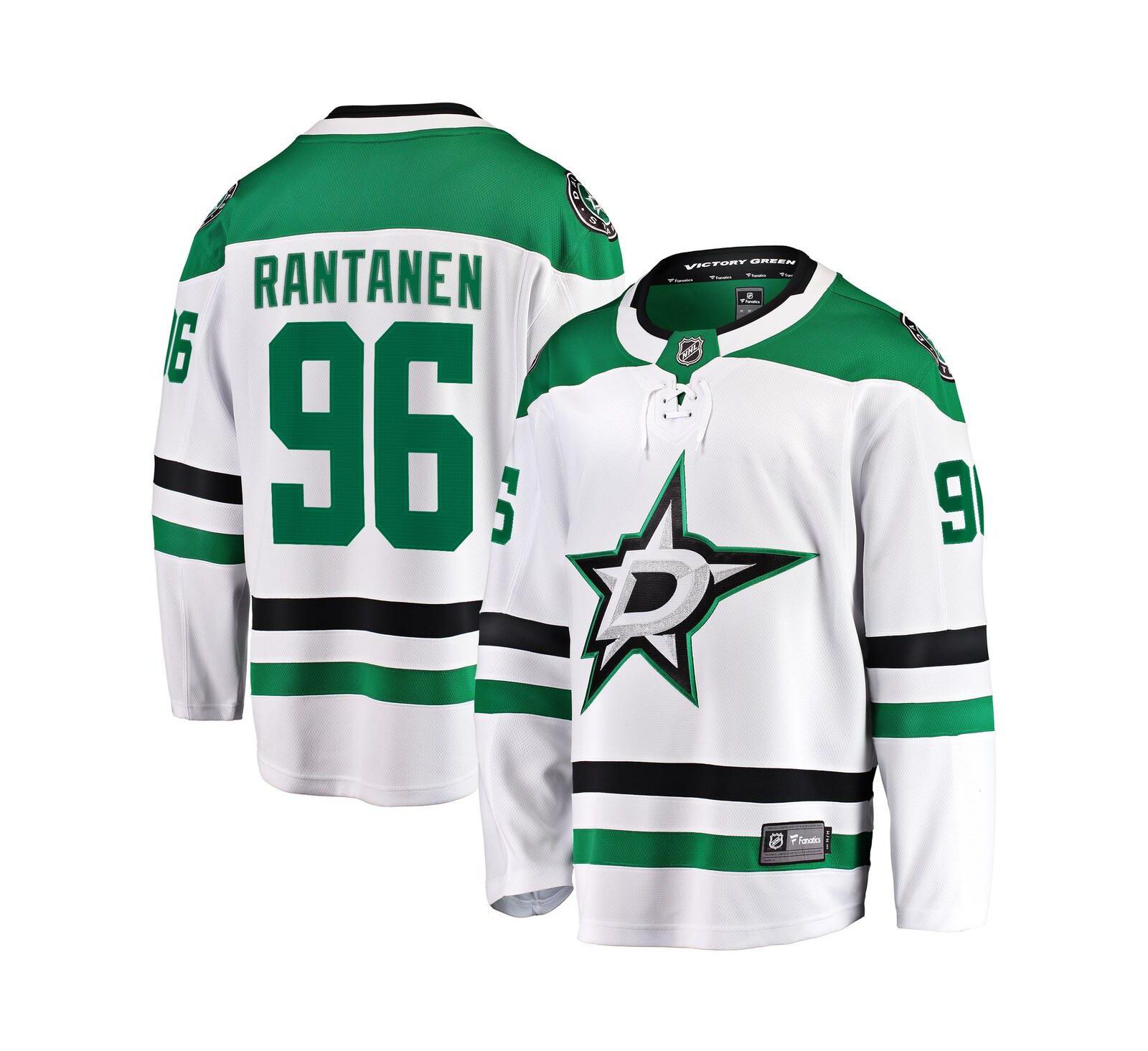 Fanatics Men's Mikko Rantanen White Dallas Stars Away Breakaway Jersey