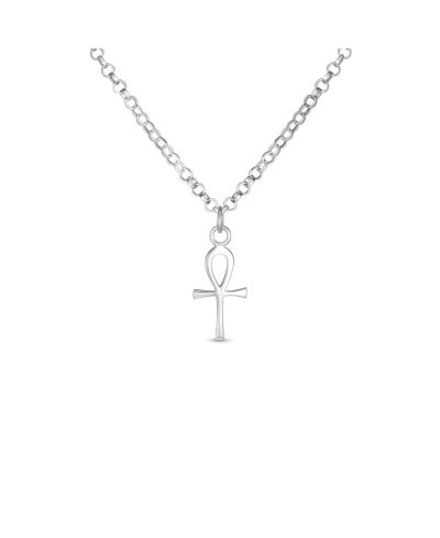 Bling Jewelry Подвеска-кулон Ankh Cross в виде маленького религиозного ключа к жизни
