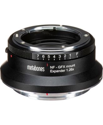 Metabones Nikon G Lens to Fuji G-Mount GFX 1.26x Expander