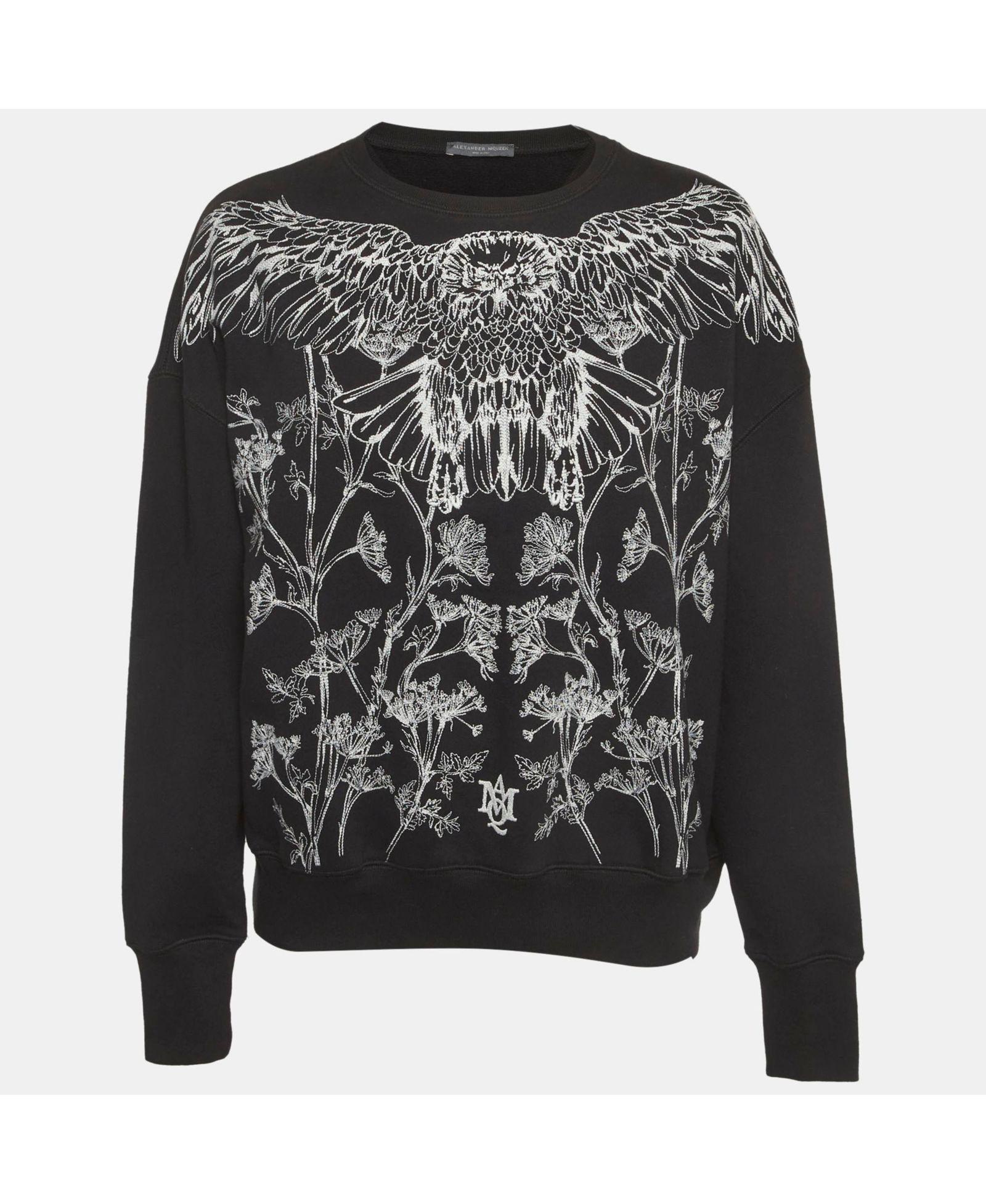 Мужской свитшот Pre-Owned Alexander Mcqueen Embroidered Cotton
