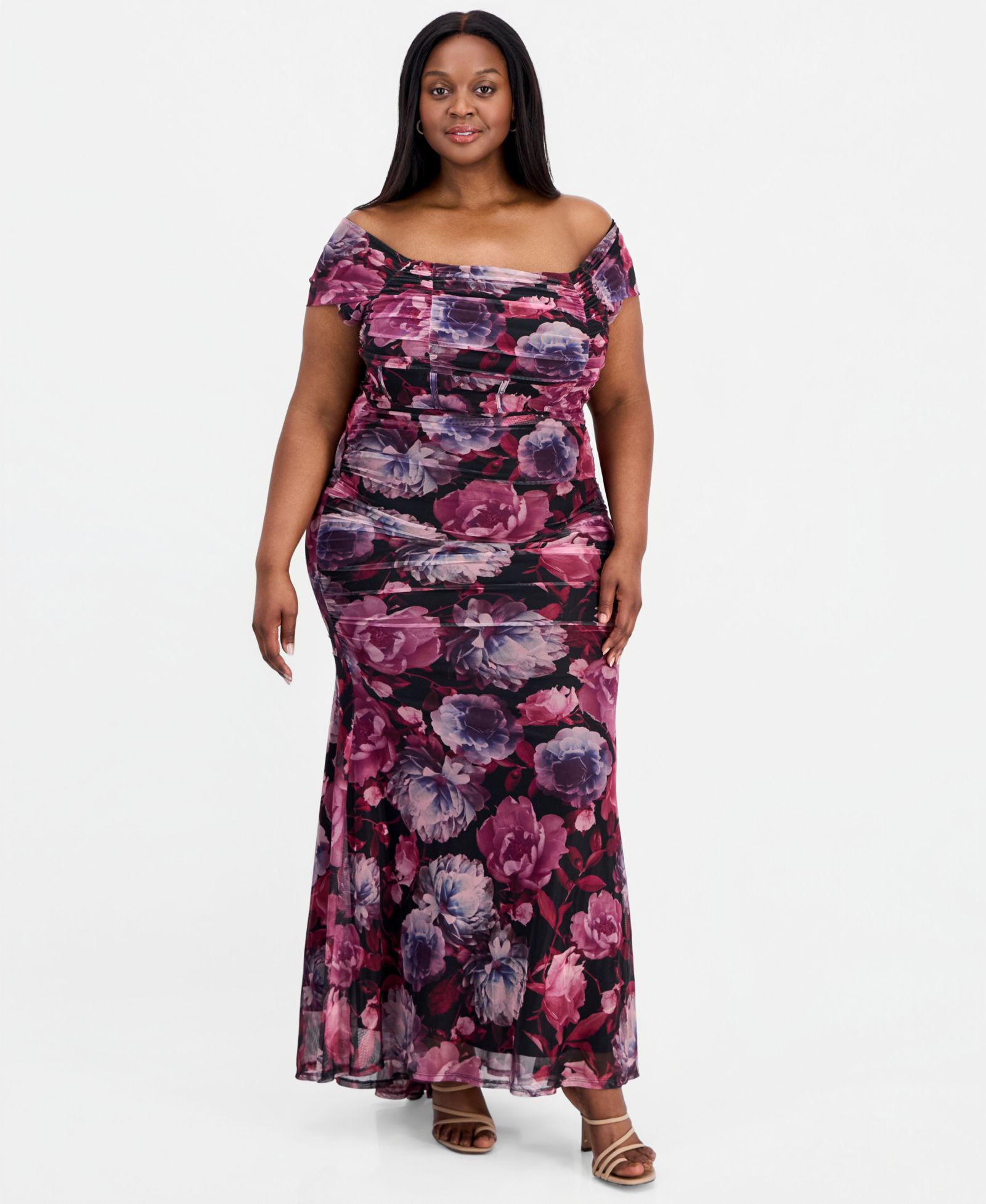 Emerald Sundae платье mesh Plus Size