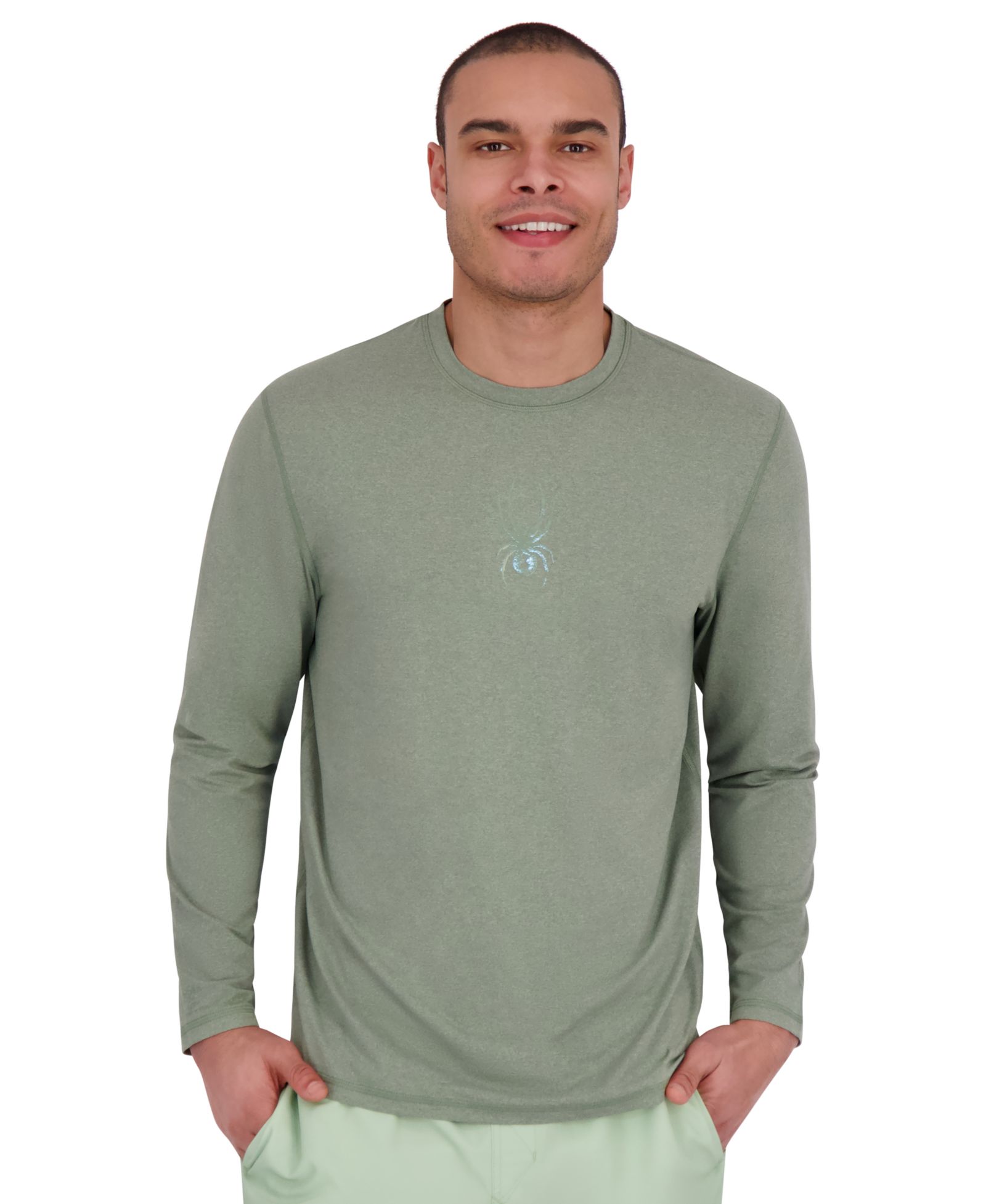 Мужской рашгард Spyder Core Long-Sleeve Crewneck UPF 50+