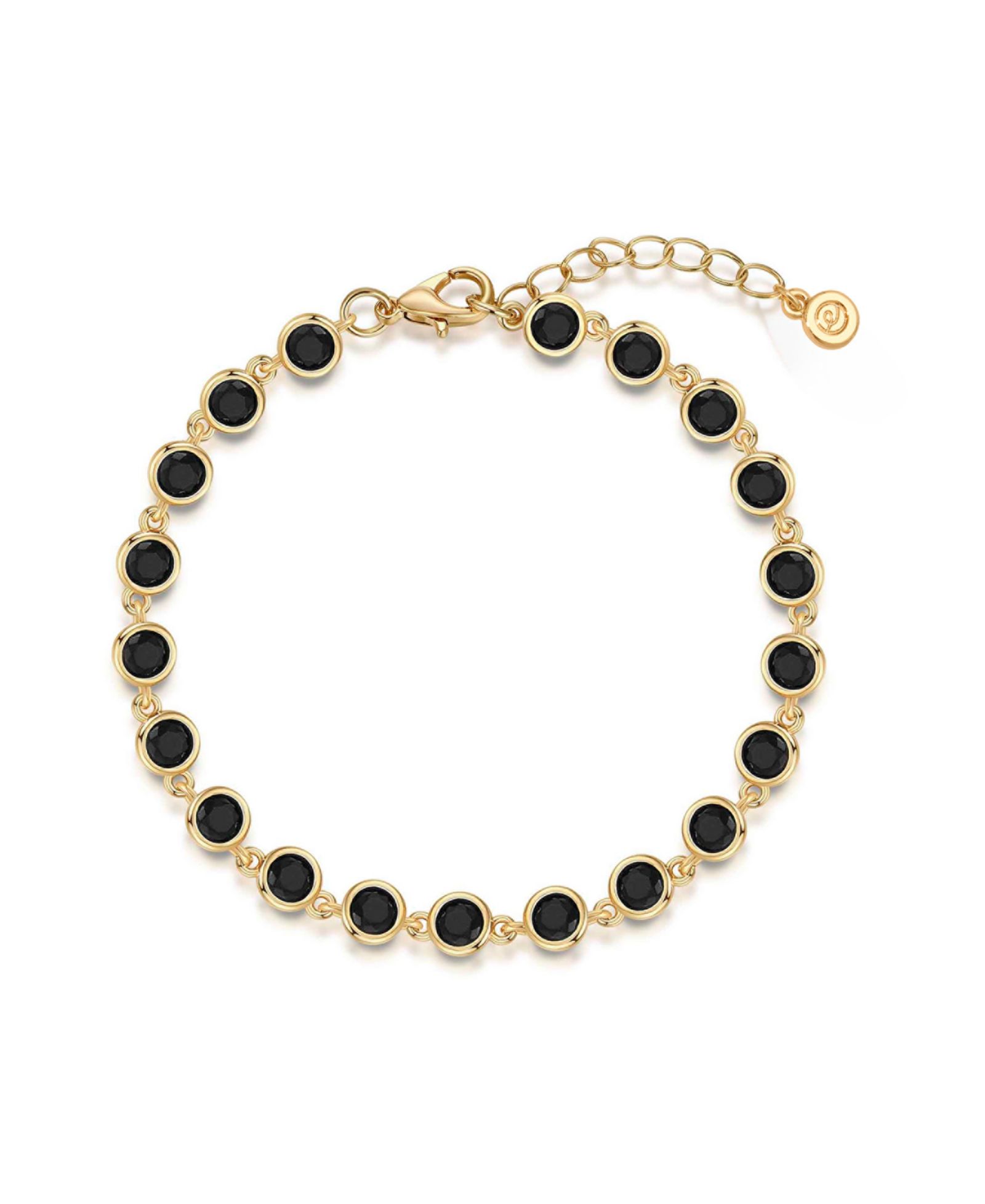 Браслет ETTIKA Everyday Crystal 18k Gold Plated Link