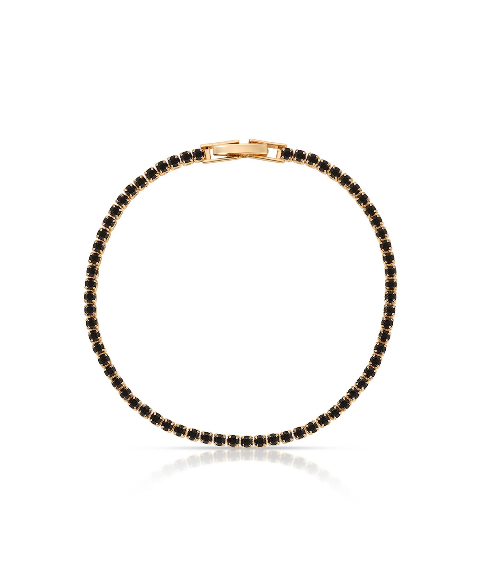 Минималистичный браслет ETTIKA Crystal Tennis