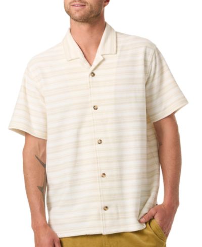 Мужская рубашка O'Neill Striped Herringbone Camp Collar