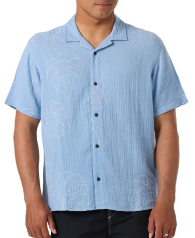 O'Neill Men's Pipe Rodeo Regular-Fit Camp Collar Shirt