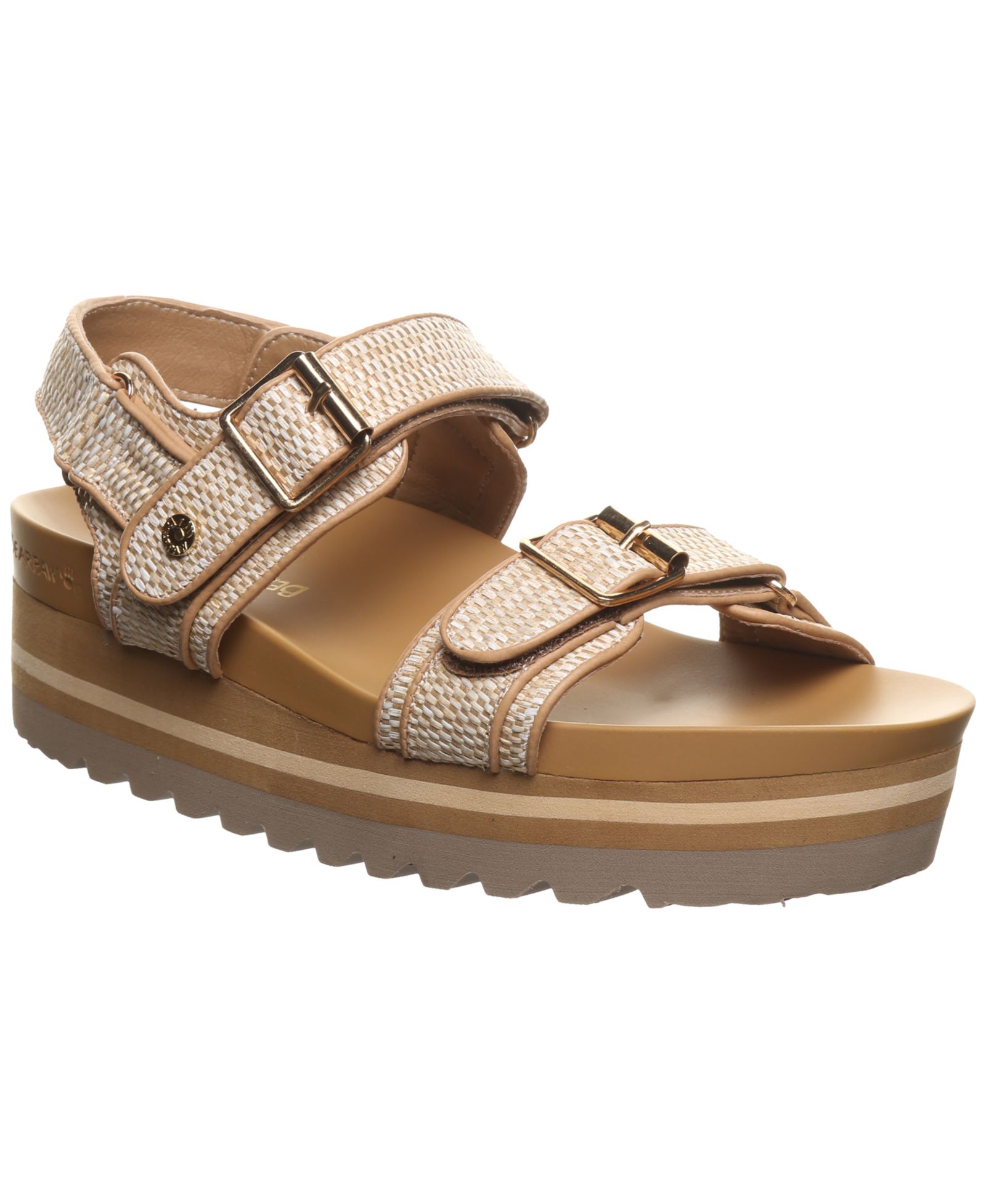 BEARPAW Women's Gabrielle Round Toe Sandals