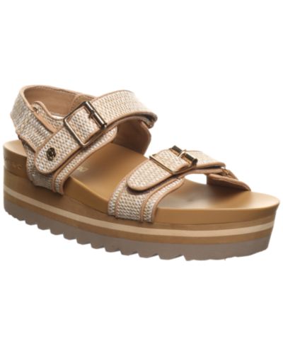 BEARPAW Women's Gabrielle Round Toe Sandals