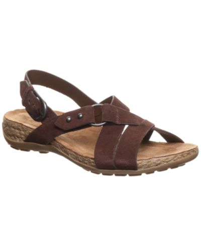 BEARPAW Women's Cady Round Toe Sandals