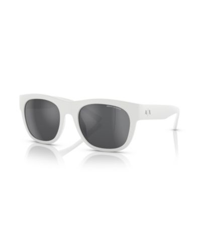 Armani Exchange Men's Rectangle Sunglasses, AX4128SU